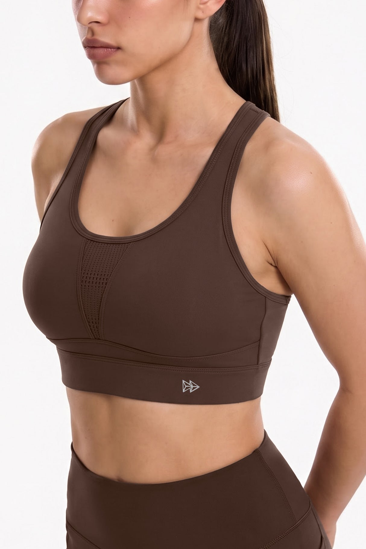 Power™ Breathable Panel With Adjustable Support Sports Bra | High Support for Running, HIIT & Training