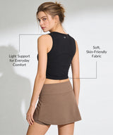 Anywhere Light Support Padded Crop Tank | Women's Sports Tank