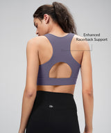 Shift Seamless Racerback Bra | Women's Medium Support Sports Bra