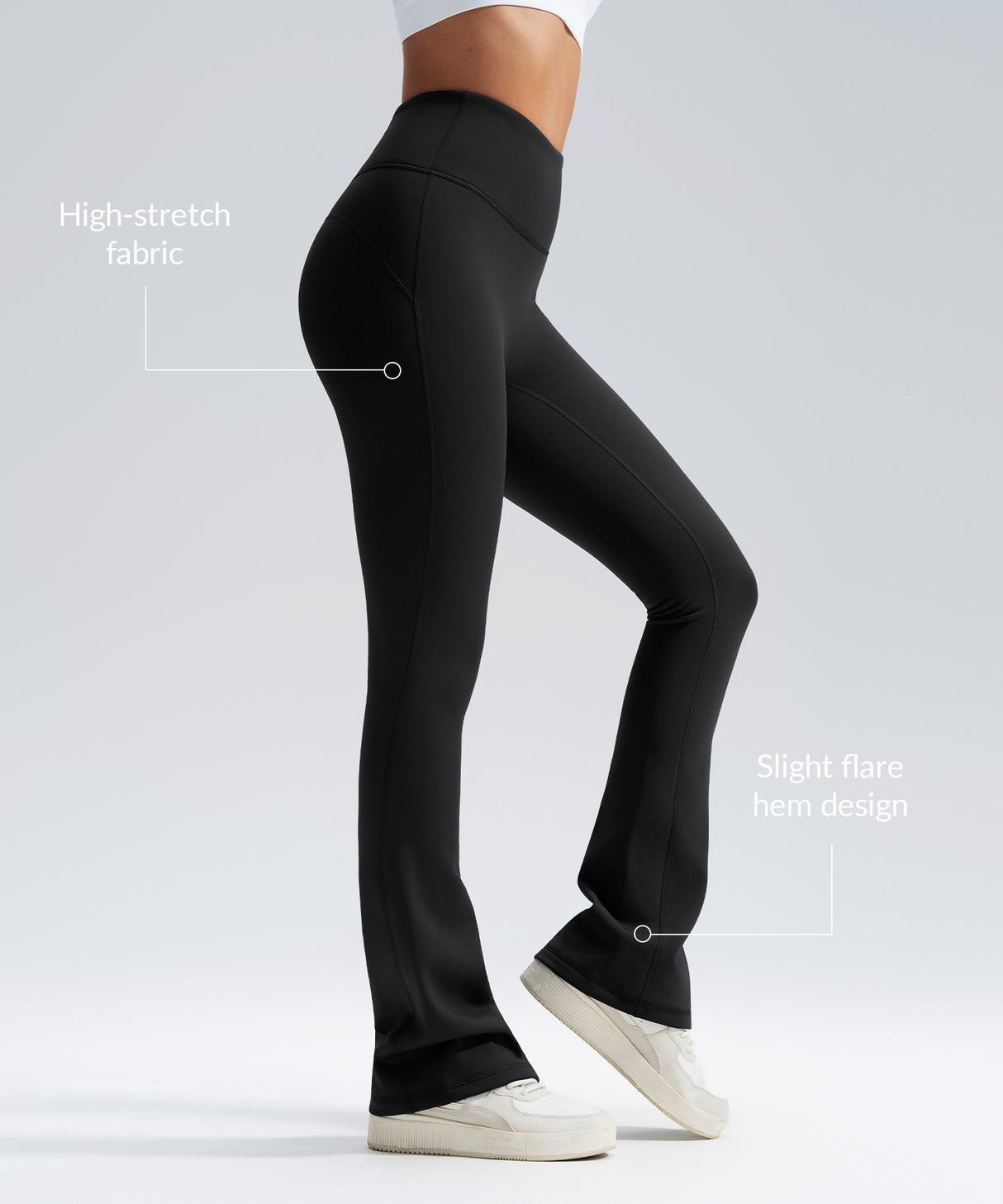 Pantaloni da yoga a gamba larga super morbidi e modellanti Anywhere | Pantaloni da donna con supporto leggero