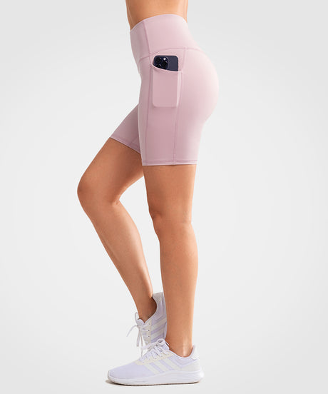 Shorts ajustados para correr Shift de cintura alta (15 cm) | Shorts deportivos de alta sujeción para mujer