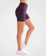 Shorts ajustados para correr Shift de cintura alta (10 cm) | Shorts deportivos de alta sujeción para mujer