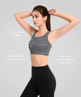 Echo Locked-in Fit Mesh-Lauf-BH | Sport-BH mit starkem Halt für Damen