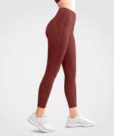 Echo löparleggings med hög midja och rumplyftande 66 cm | Damleggings med högt stöd