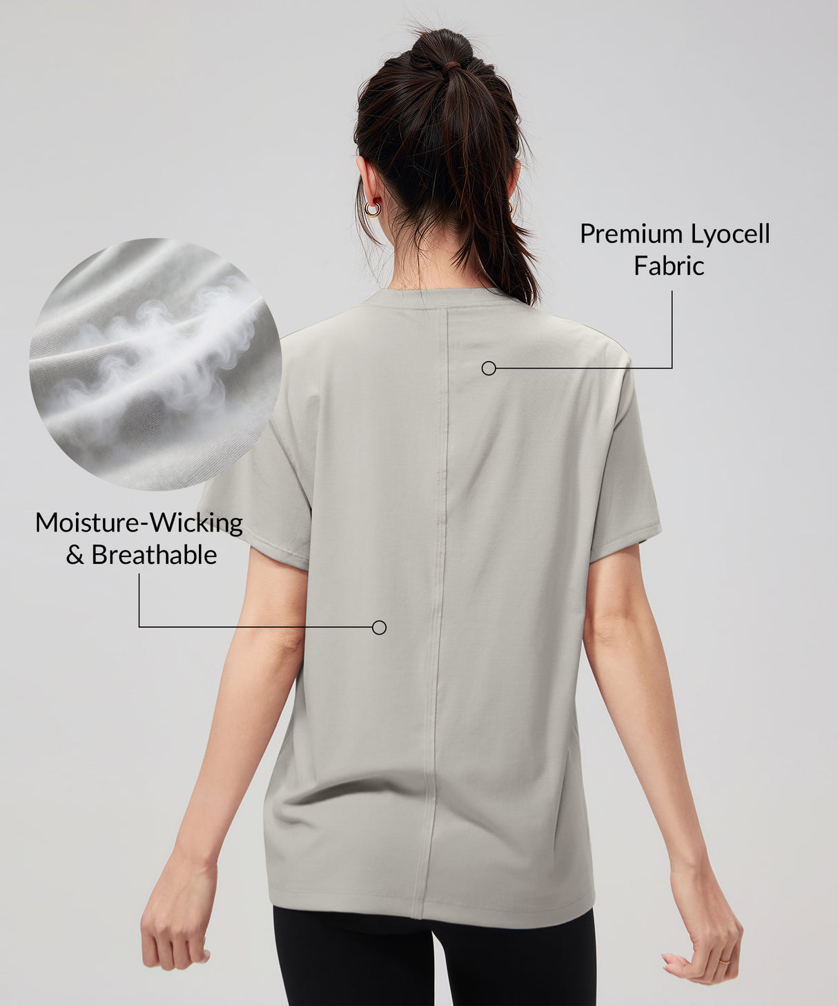 Anywhere Lightweight Breathable Short Sleeve Tee| Women's Short Sleeve T-shirt