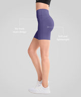 Shift Stretchy Soft Double Seam Shorts 8" | Laufshorts mit starkem Halt für Damen