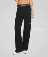 Pantalones anchos con estampado de letras Shift Urban de 27'' | Pantalones deportivos para mujer