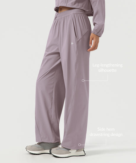 Pantaloni sportivi leggeri con coulisse casual ovunque | Pantaloni leggeri con supporto da donna