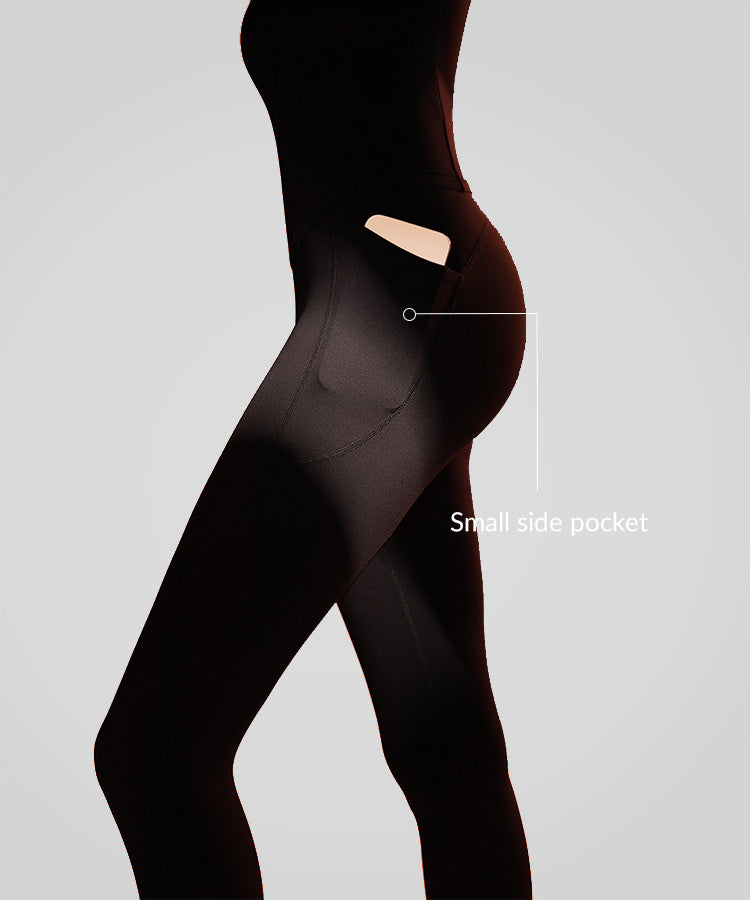 Leggings da corsa Enfold a vita alta con sostegno per i glutei, 24" | Leggings da donna con supporto elevato