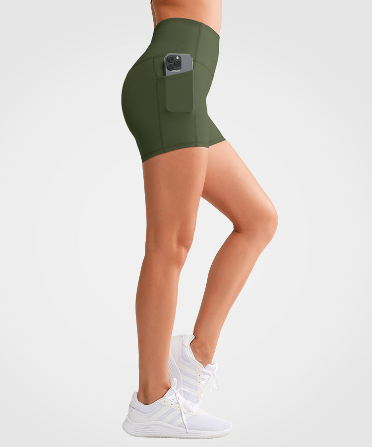 Shift High-Waist Tight Laufshorts 3 Zoll | Damen Sportshorts mit starkem Halt