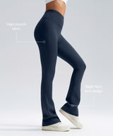 Pantaloni da yoga a gamba larga super morbidi e modellanti Anywhere | Pantaloni da donna con supporto leggero