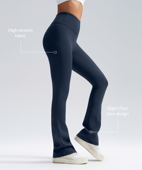 Pantaloni da yoga a gamba larga super morbidi e modellanti Anywhere | Pantaloni da donna con supporto leggero