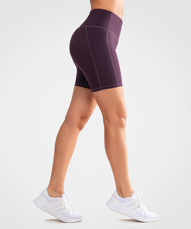 Pantaloncini da corsa aderenti a vita alta Shift, 15 cm | Pantaloncini sportivi ad alto supporto da donna