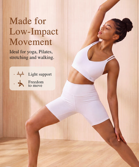 Anywhere Breathable Soft Bra for Yoga & Everyday Wear | Women's Light Support Sports Bra