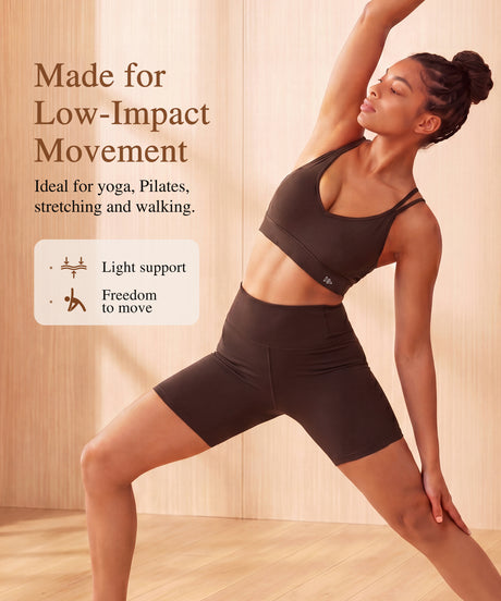 Anywhere Breathable Soft Bra for Yoga & Everyday Wear | Women's Light Support Sports Bra