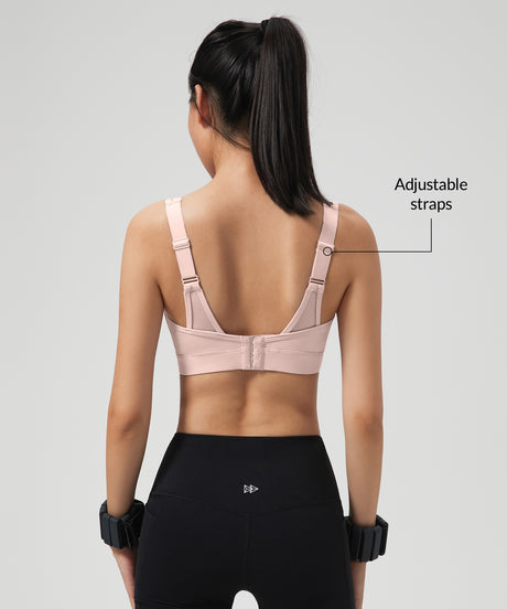 Shift Adjustable Breathable Medium-Support Running Bra | Medium-Impact Support Best For Running, HIIT, Yoga & Training