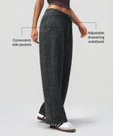 Anywhere Cozy Fleece-Lined Adjustable Pants 29 Inch | Women's Sports Pants