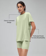 Anywhere Quick-Dry Lightweight Casual Fit Breathable T-Shirt | Women's Short Sleeve T-shirt