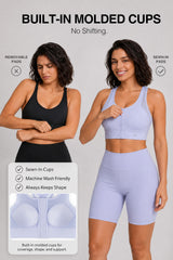 Power™ Cross Racerback Running Bra | Women's High Support Sports Bra