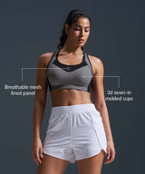 Reggiseno da corsa imbottito Sculpt Racerback Line | Reggiseno sportivo ad alto sostegno da donna