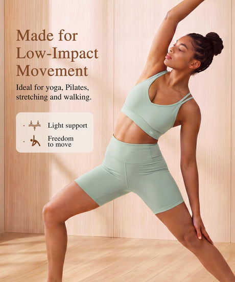 Anywhere Breathable Soft Bra for Yoga & Everyday Wear | Women's Light Support Sports Bra