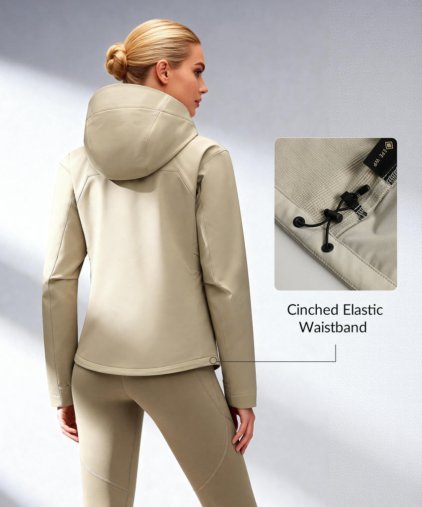 Anywhere Water-Resistant Windproof Pockets Outdoor Jacket| Women's Sports Jacket