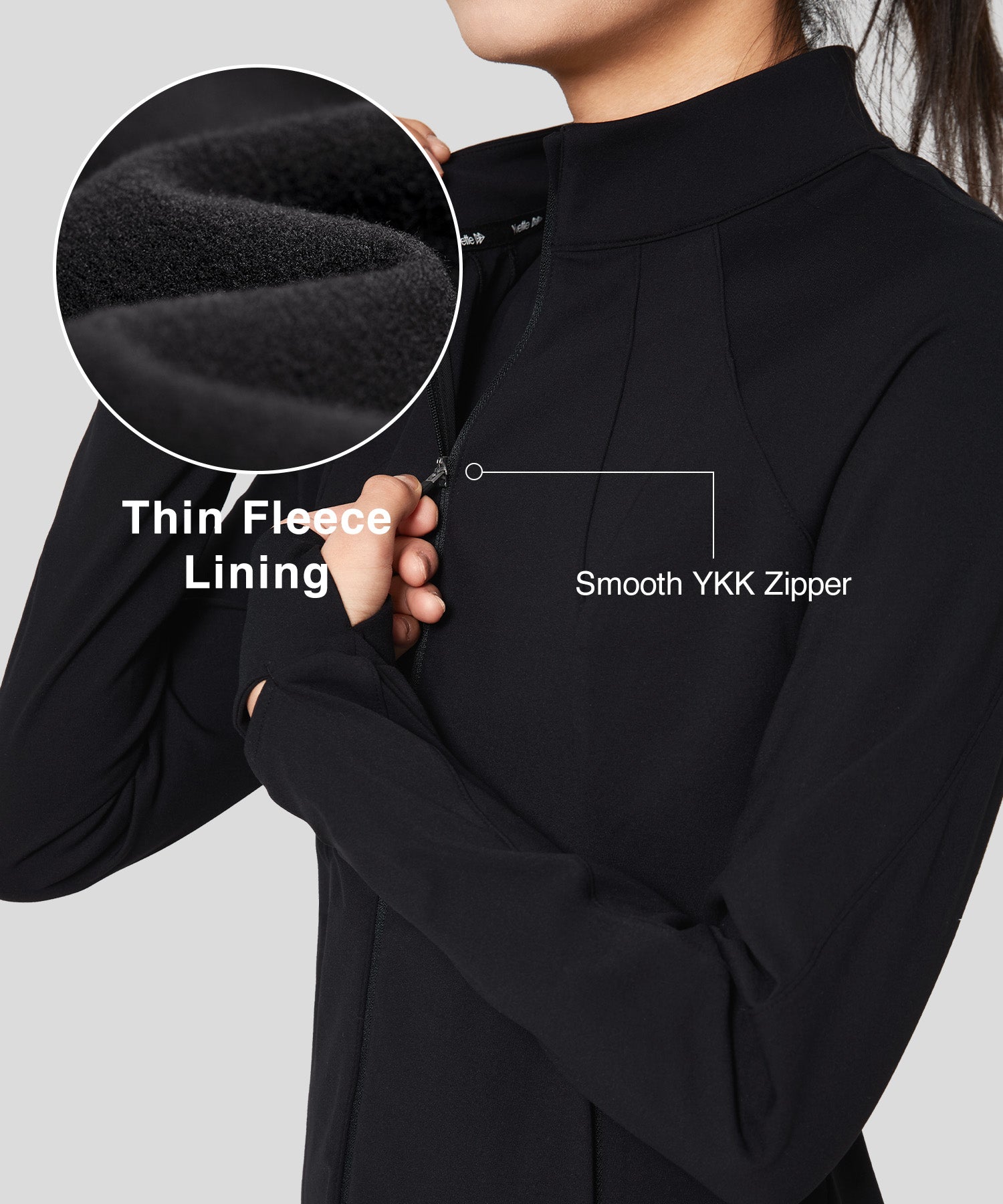 Shift Slim Fit Shaping Full Zip Jacket| Women's Sports Jacket - Yvette