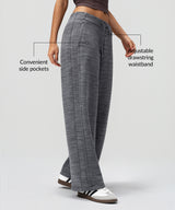 Anywhere Cozy Fleece-Lined Adjustable Pants 29 Inch | Women's Sports Pants