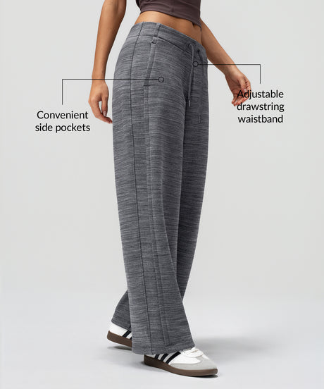 Anywhere Cozy Fleece-Lined Adjustable Pants 29 Inch | Women's Sports Pants