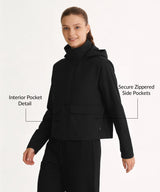 Anywhere Hoodie Drawstring Pockets Jacket | Women's Sports Jacket