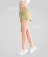 Shift Quick Dry Inner Mesh Workout Shorts mit Tasche 3,5'' | Damen Laufshorts