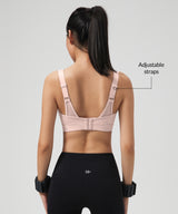 Reggiseno sportivo regolabile in rete Shift Petal Style | Reggiseno sportivo da donna con supporto medio