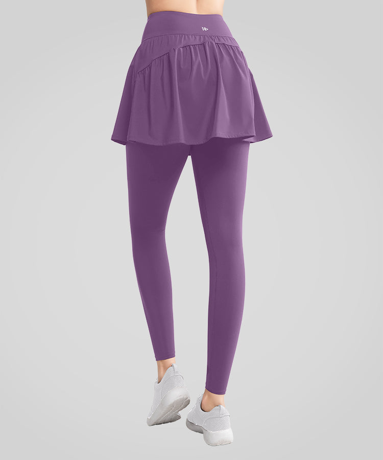 Tights Leggins Con Gonna Nuova Floreal Pattern Sleggings®