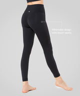 Shift Fukttransporterande, smöriga, mjuka yogaleggings 64 cm 68 cm | Lätta stödleggings för kvinnor