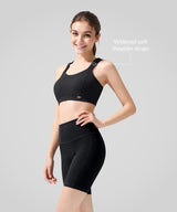 Echo Key Hole Back Mesh Andningsbar Yoga-BH | Sport-BH med lätt stöd för kvinnor