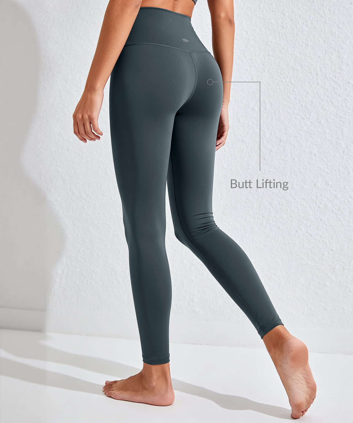 Leggings de running Echo de cintura alta (68 cm) | Leggings de alta sujeción para mujer