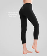 Anywhere Leichte, atmungsaktive, dehnbare Capri-Leggings | Damen-Sportrock