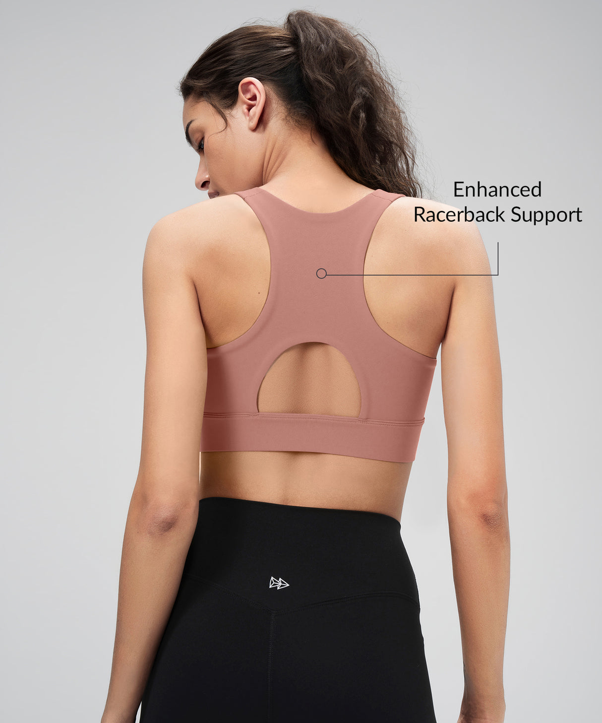 Shift Seamless Racerback Bra | Women's Medium Support Sports Bra