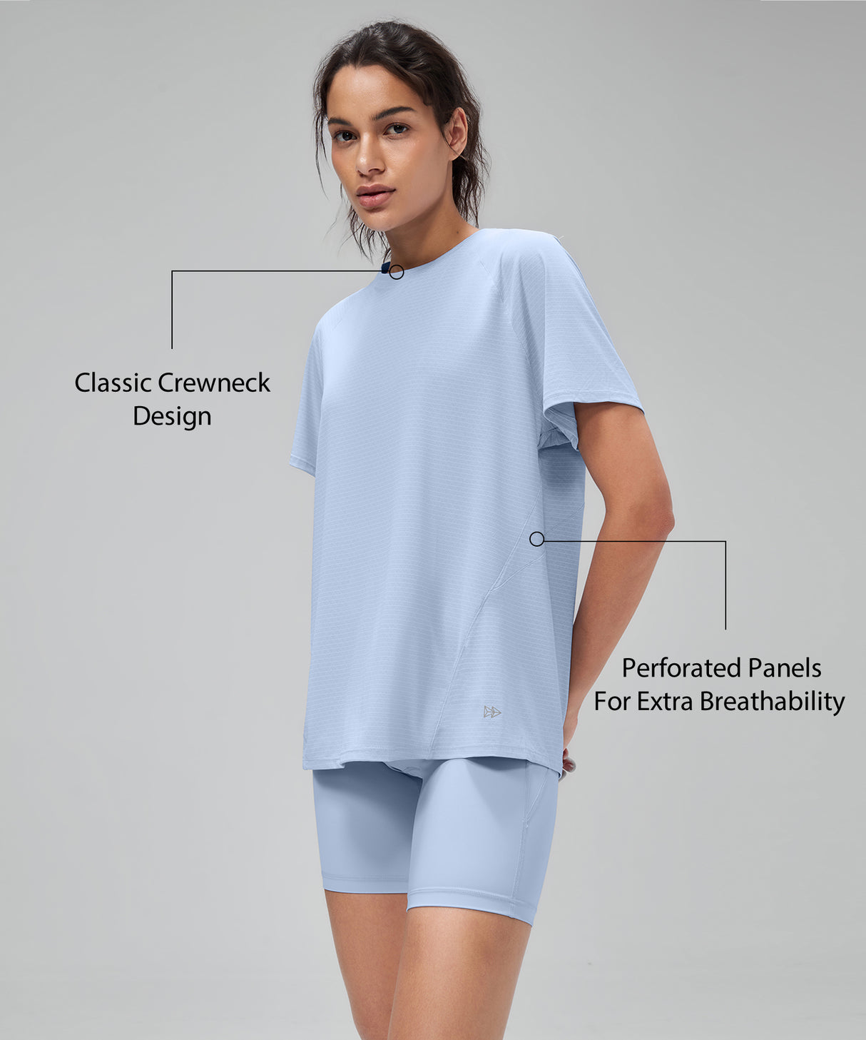Anywhere Quick-Dry Lightweight Casual Fit Breathable T-Shirt | Women's Short Sleeve T-shirt