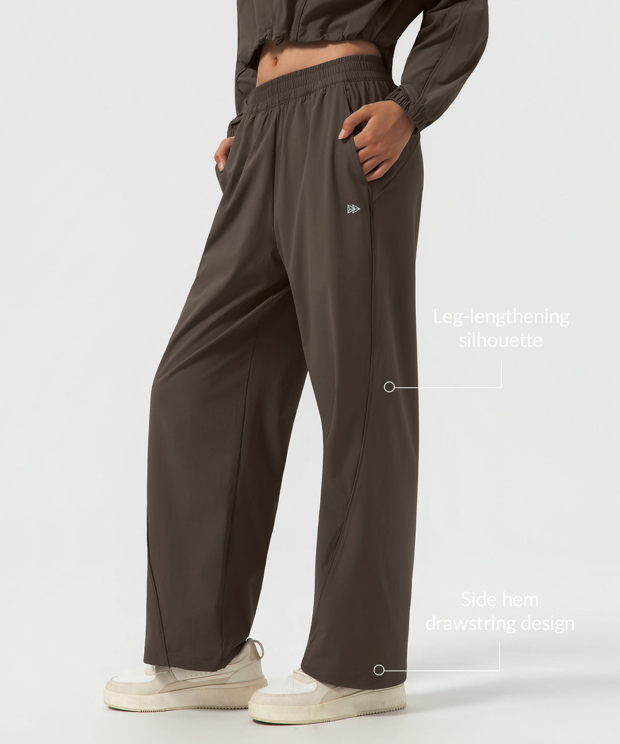 Lässige, leichte, sportliche Hose mit Kordelzug für überall | Leichte Stützhose für Damen