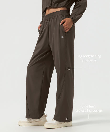 Pantaloni sportivi leggeri con coulisse casual ovunque | Pantaloni leggeri con supporto da donna