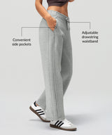 Anywhere Cozy Fleece-Lined Adjustable Pants 29 Inch | Women's Sports Pants