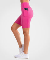 Shift High-Waist Tight Running Shorts 8 Inches | Women's High Support Sports Shorts