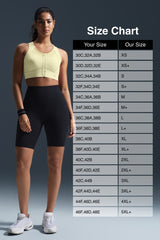 Reggiseno da corsa imbottito Sculpt Zip Mesh Racerback | Reggiseno sportivo ad alto sostegno da donna