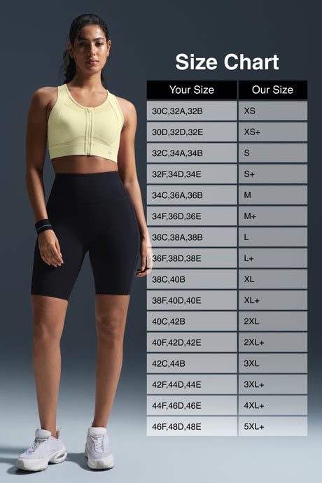 Reggiseno da corsa imbottito Sculpt Zip Mesh Racerback | Reggiseno sportivo ad alto sostegno da donna