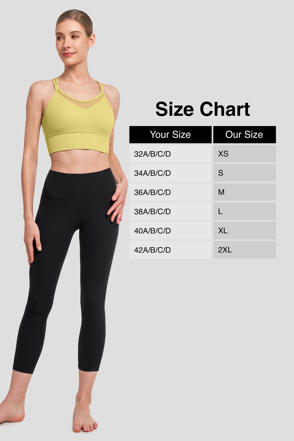 Shift™ Longline Mesh Strappy Padded Yoga Bra | Women's Light Support Sports Bra