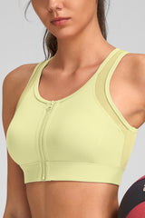 Reggiseno da corsa leggero Power T-back in rete | Reggiseno sportivo ad alto sostegno da donna