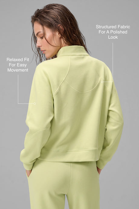 Anywhere™ Half-Zip Mock Neck Pockets Sweatshirt | Women's Sports Sweatshirt - image 8