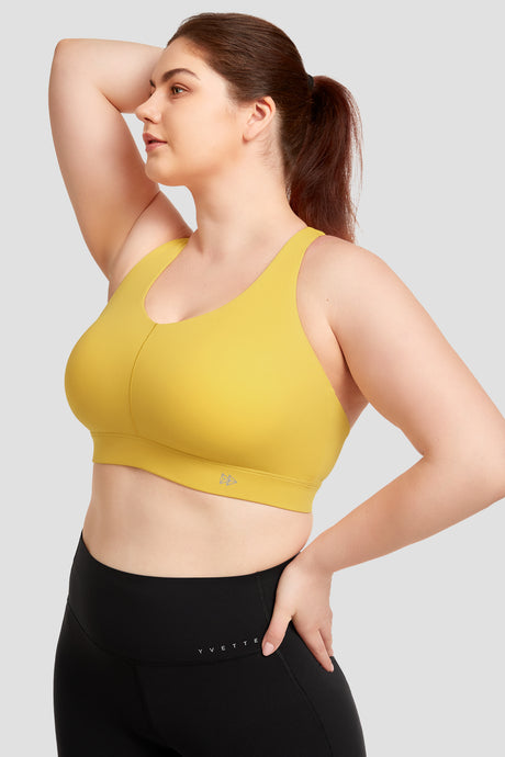 Power™ Crossback Adjustable Longline Sports Bra | Women's High Support Sports Bra