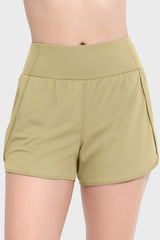 Shift Snabbtorkande träningsshorts i mesh med ficka 8,5 cm | Löparshorts för kvinnor